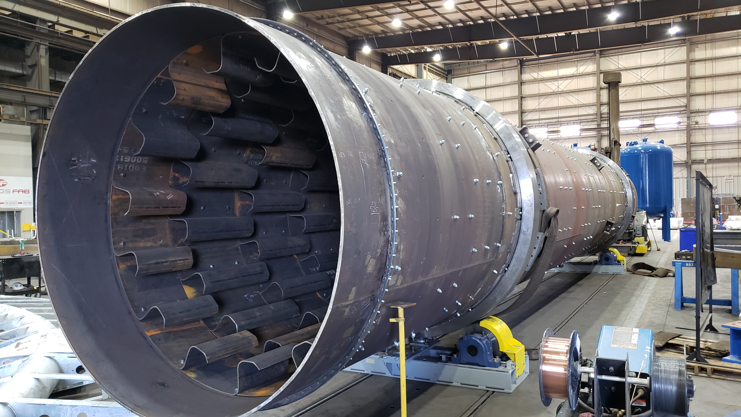 Process Dryer - Large Fabrication and Assembly