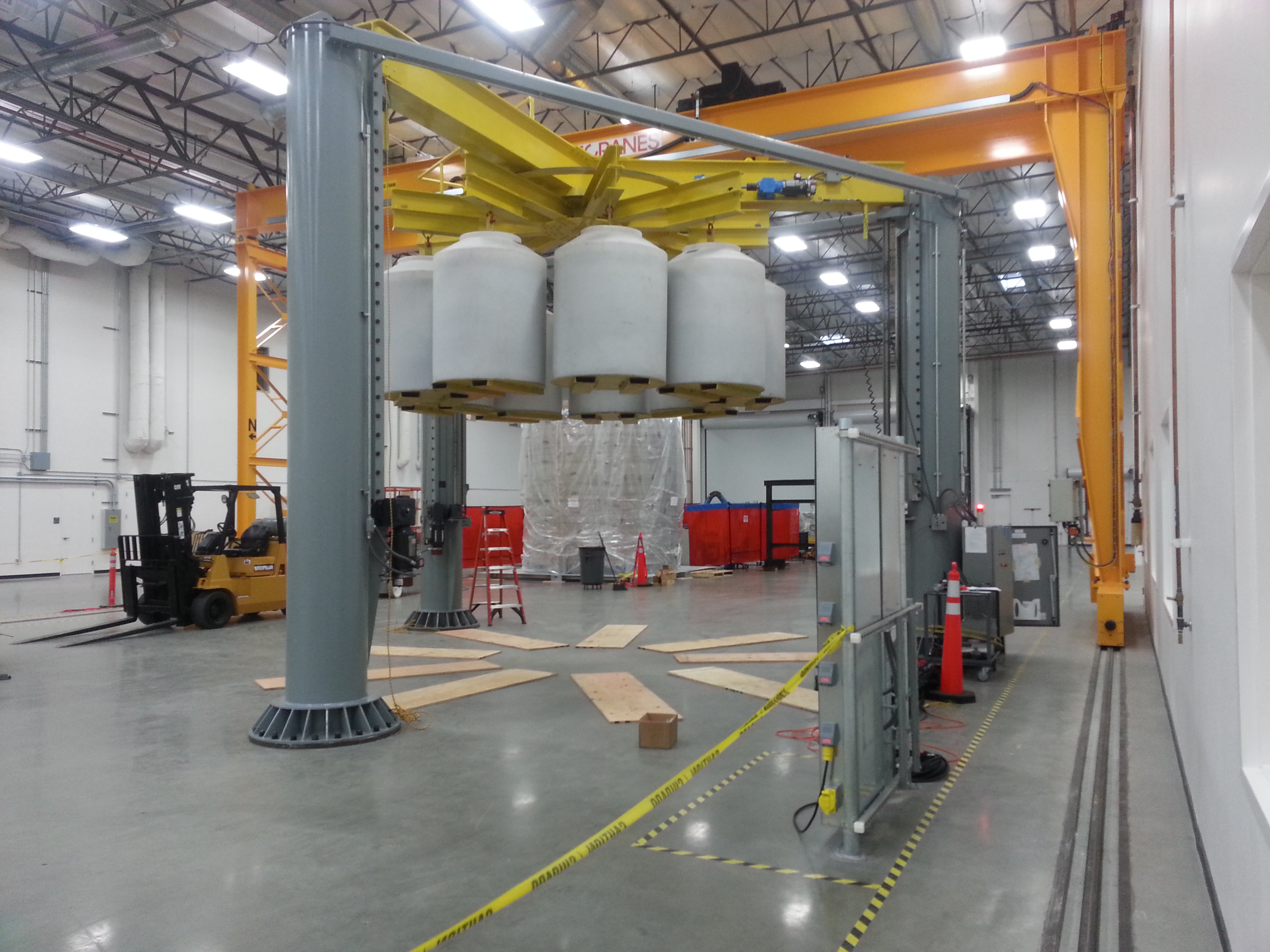 Coil Stacking Tool at site