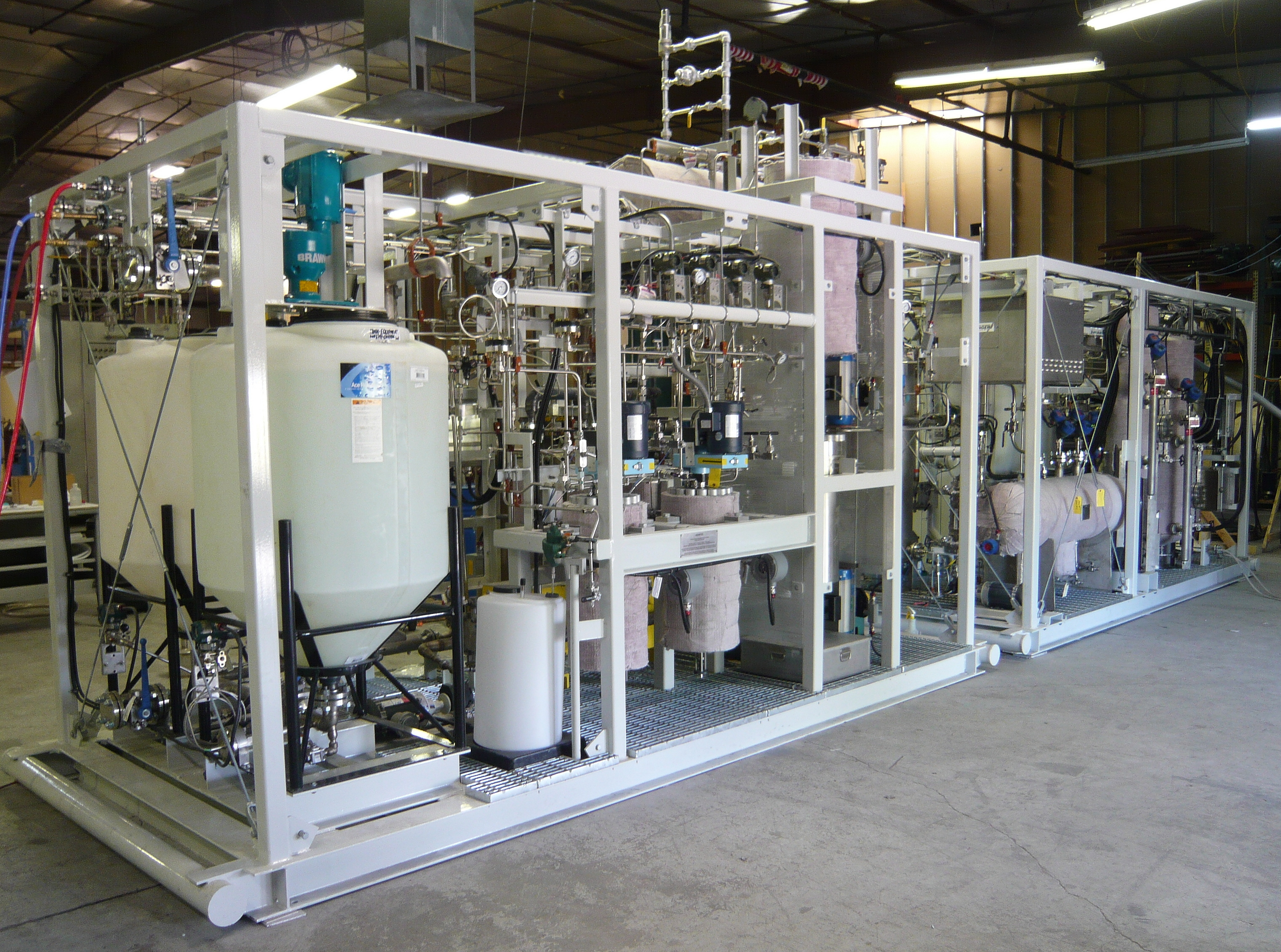 Hydrothermal Skid - Structural / Piping / Pressure Vessel Fabrication