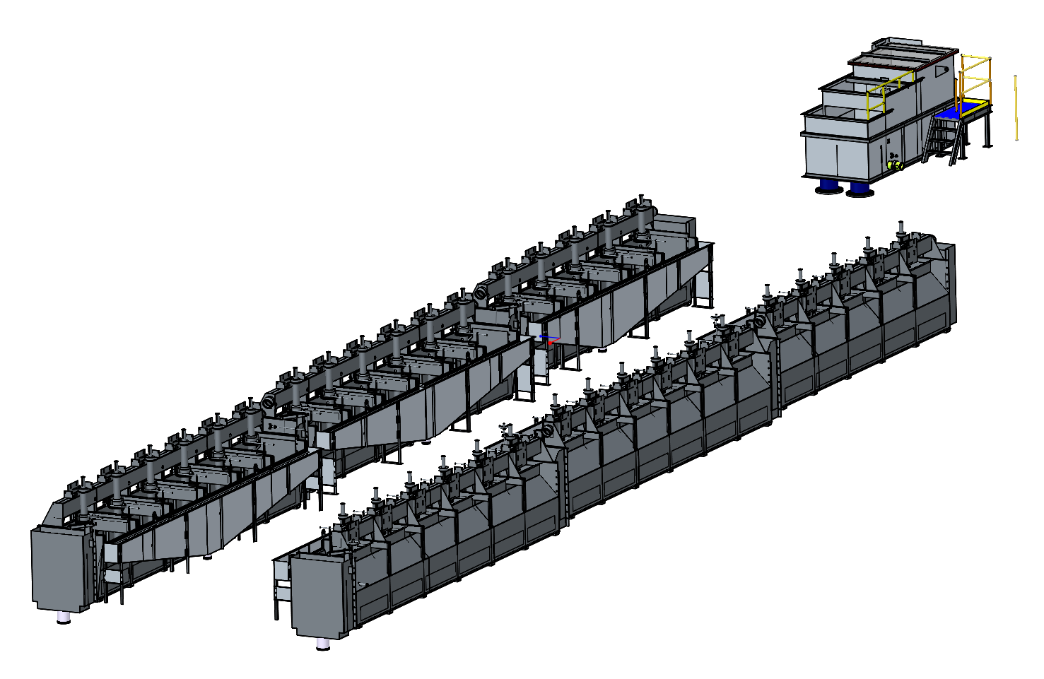 Process System 3D Model General Arrangment Drawing