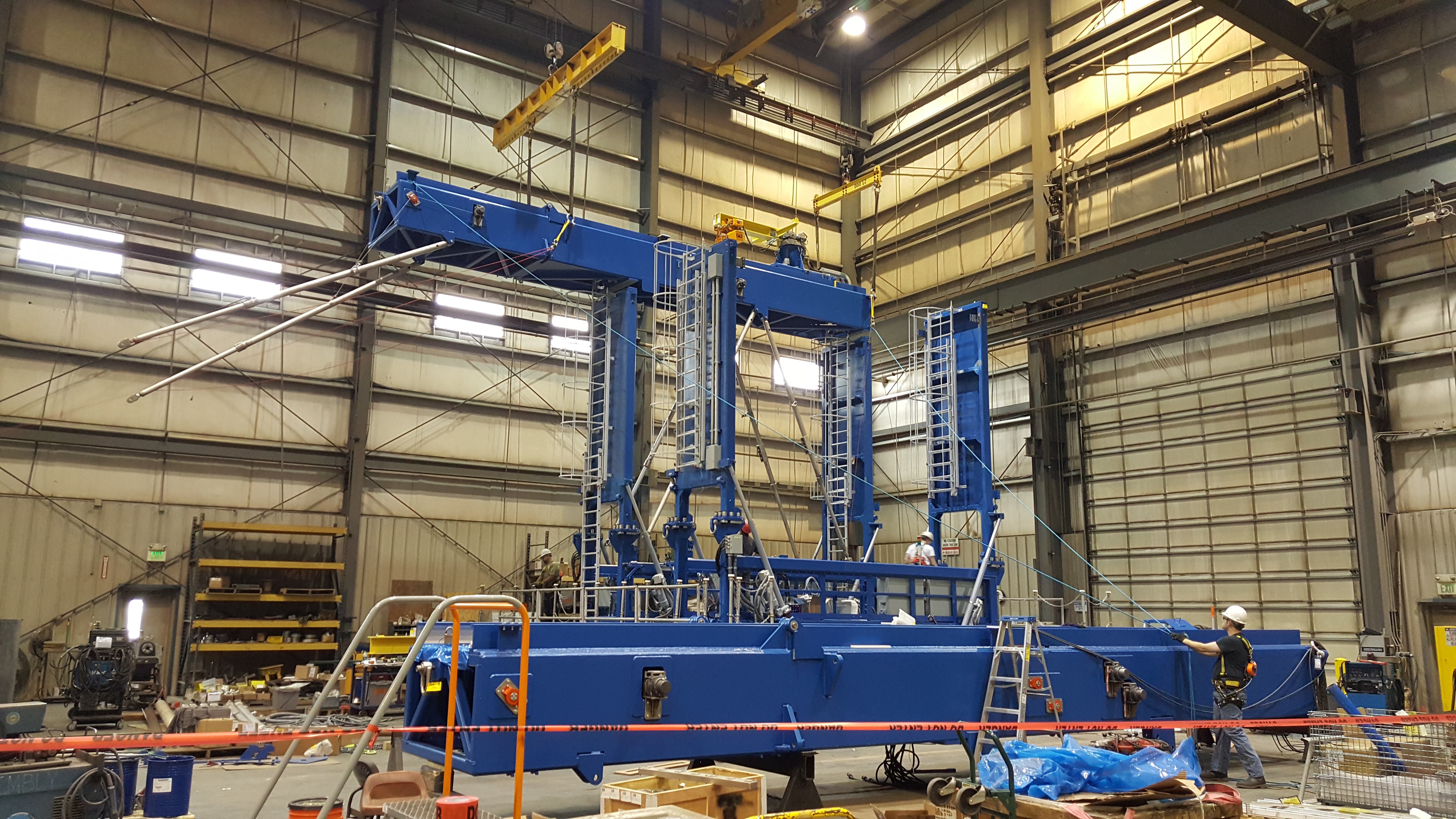 Test Assembly of Bridge