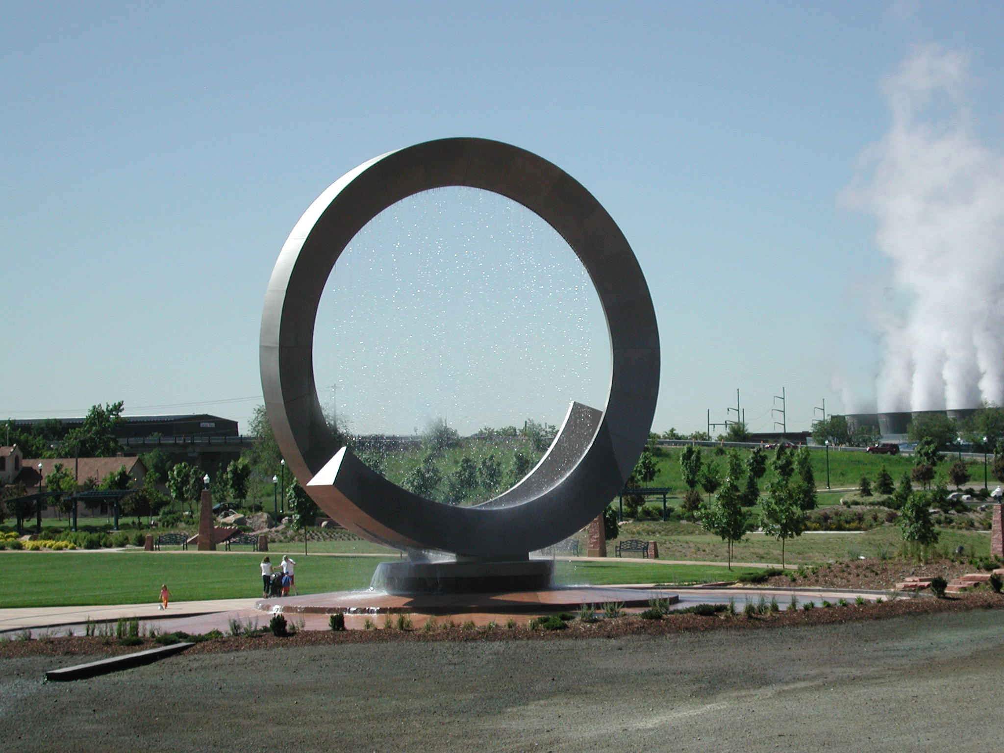 Julie Penrose Fountain in America the Beautiful park