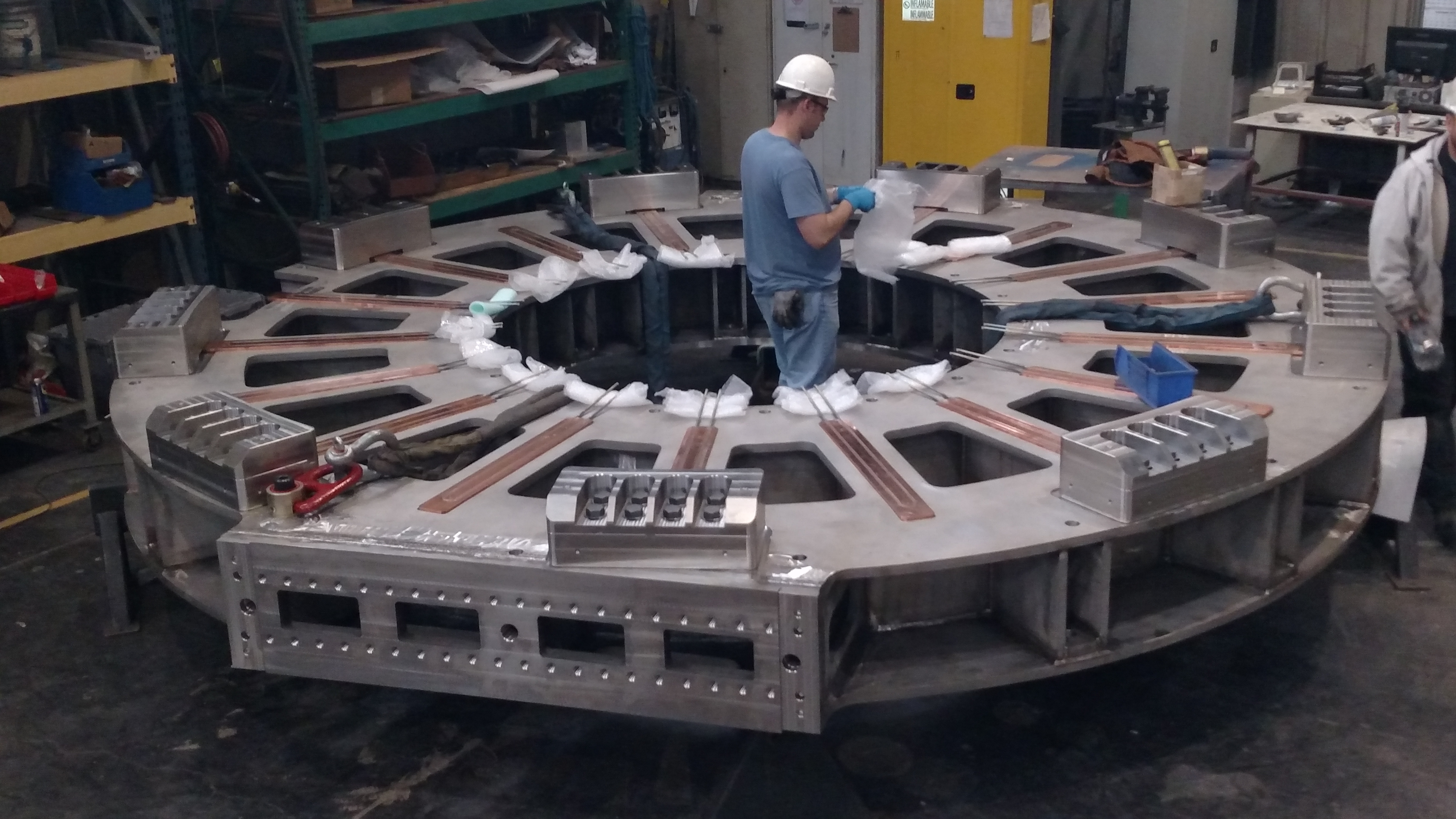 ITER Coil Support Frame - Large Fabrication / Machining