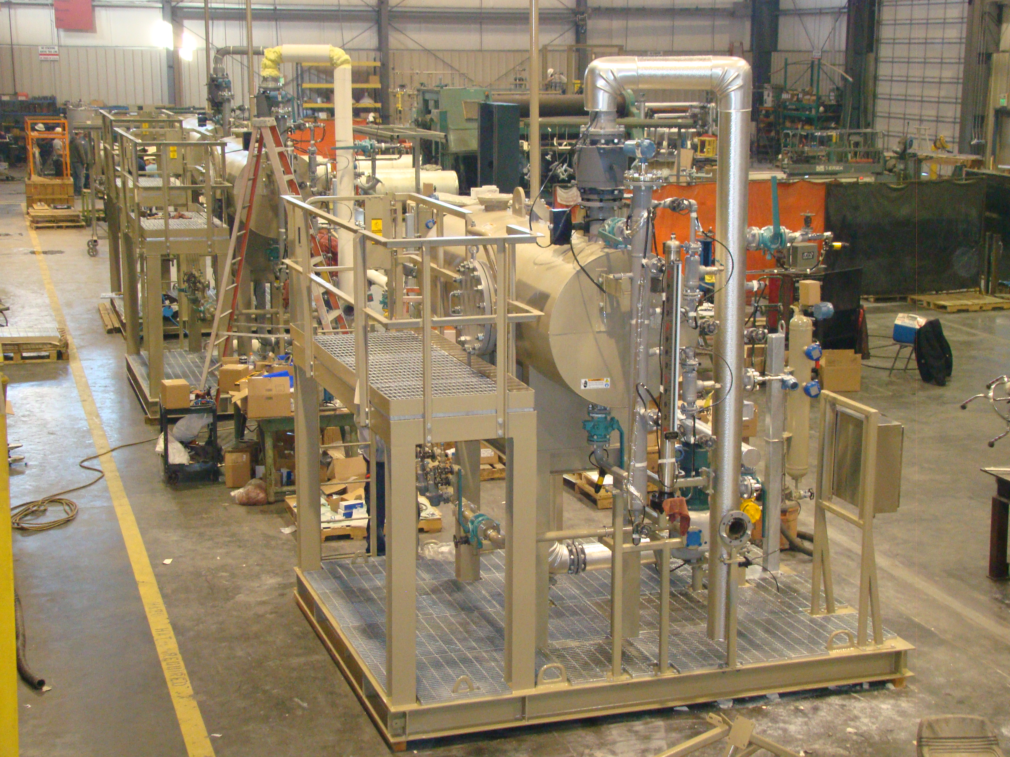 Process Skids - Structural / Piping / Pressure Vessel Fabrication