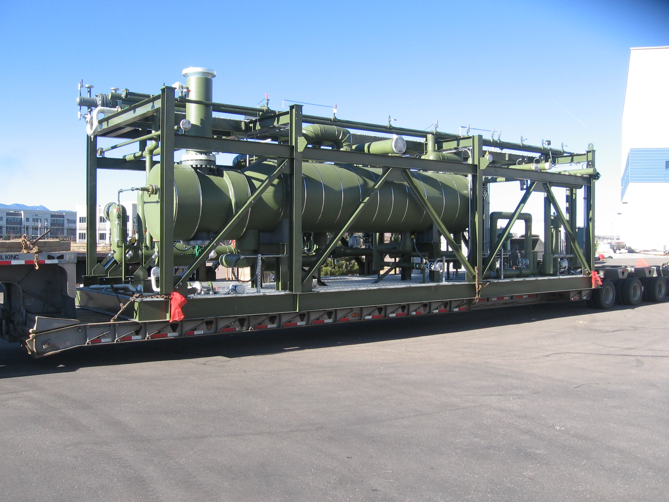 Skidded System - ASME Section VIII, DIv 1 / B31.3