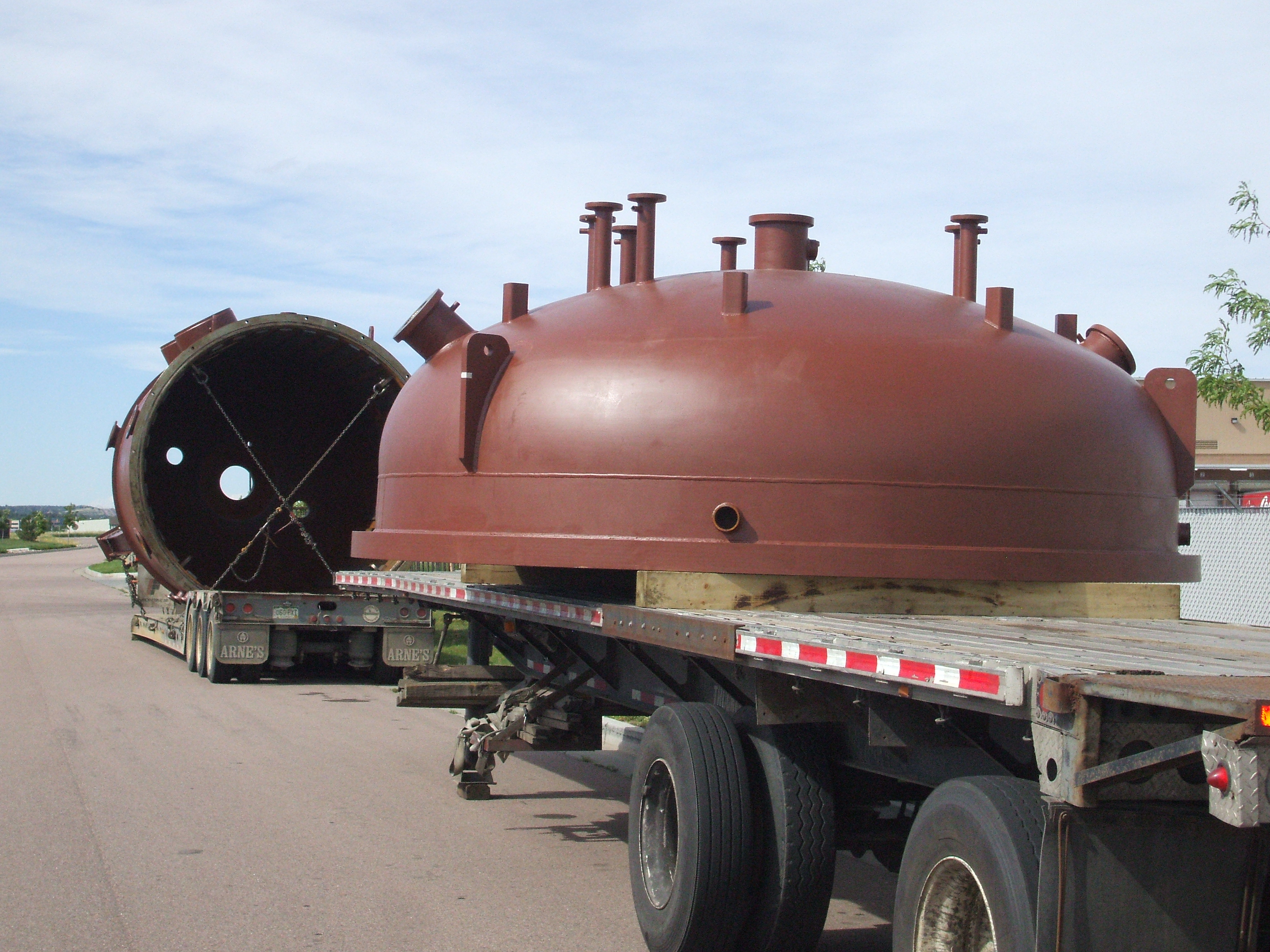 Goodrich Furnace Vessel Head And Body