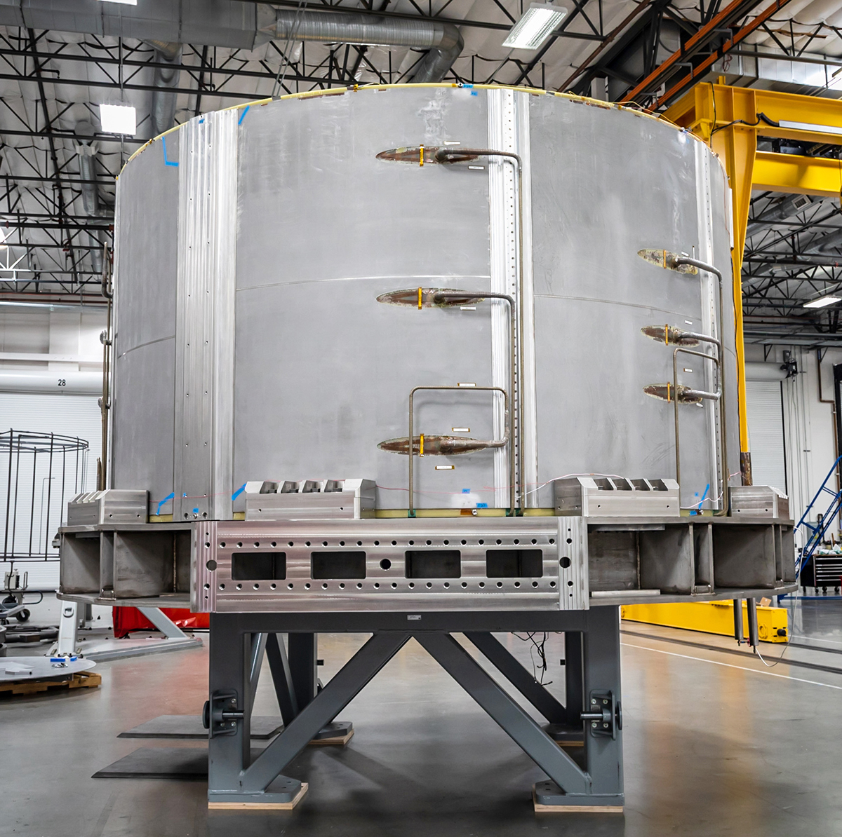 Coil Support Frame at site